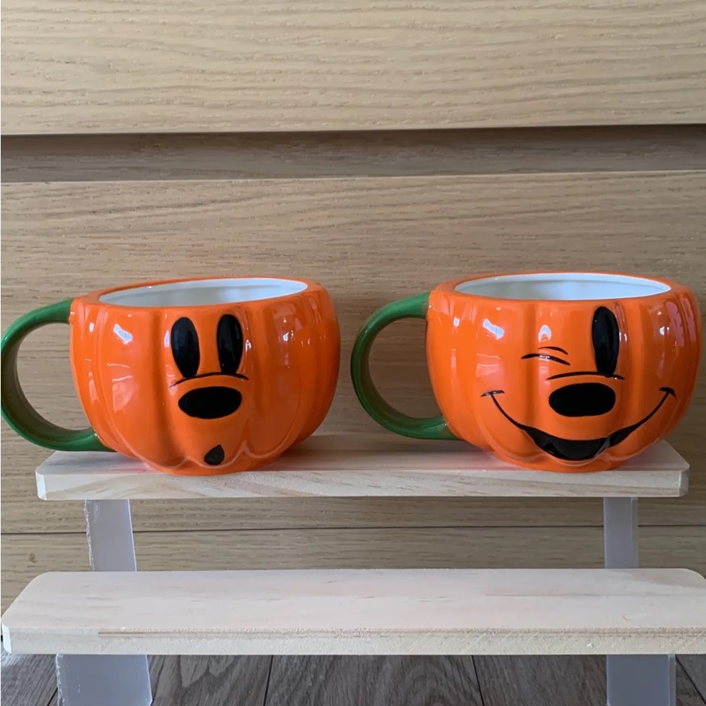 Disney Mickey Halloween Pumpkin Mugs